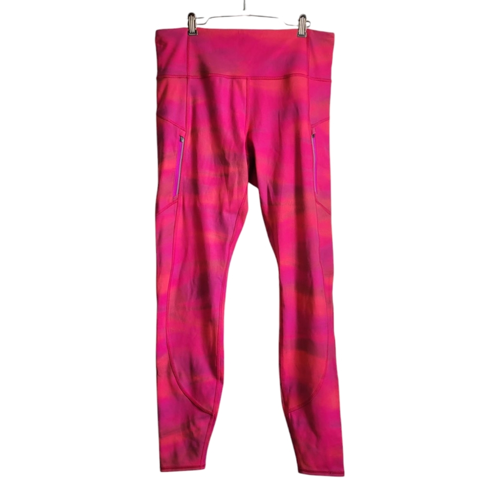 ATHLETA Rainier Printed Tight Size Large
